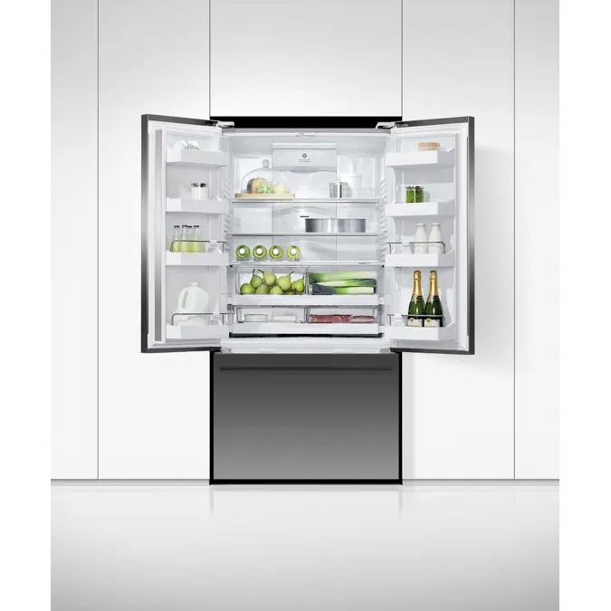 614L Series 7 French Door Refrigerator Freezer, Ice & Water