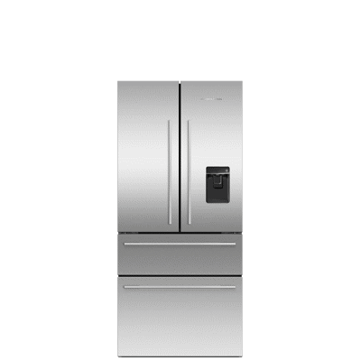 Image for Freestanding French Door Refrigerator Freezer, 79cm, 475L, Ice & Water