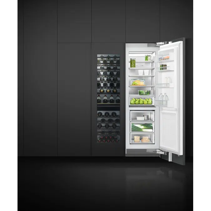BIM objects - Free download! 61cm Series 11 Integrated Column Wine ...