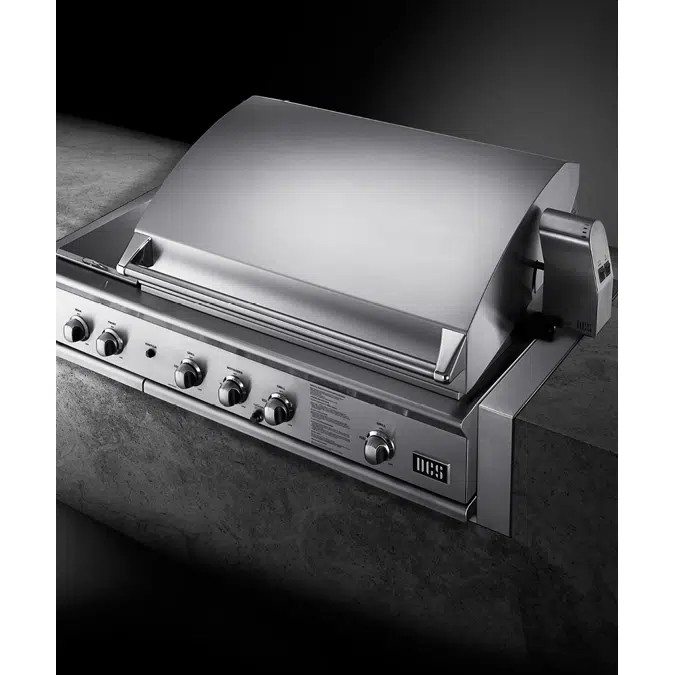 48" Series 7 DCS Grill, Rotisserie and Side Burners, Natural Gas