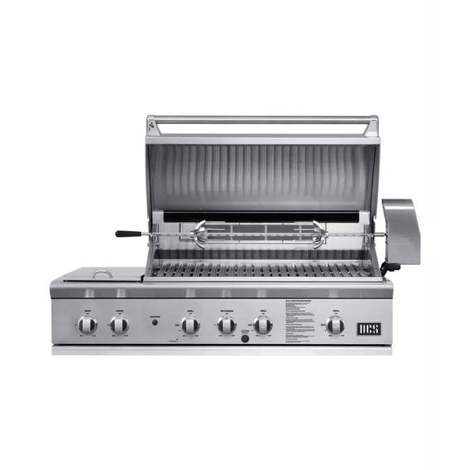 48" Series 7 DCS Grill, Rotisserie and Side Burners, Natural Gas