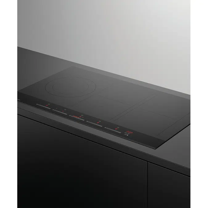 90cm Series 7 5 Zone Induction Cooktop, 2 SmartZones