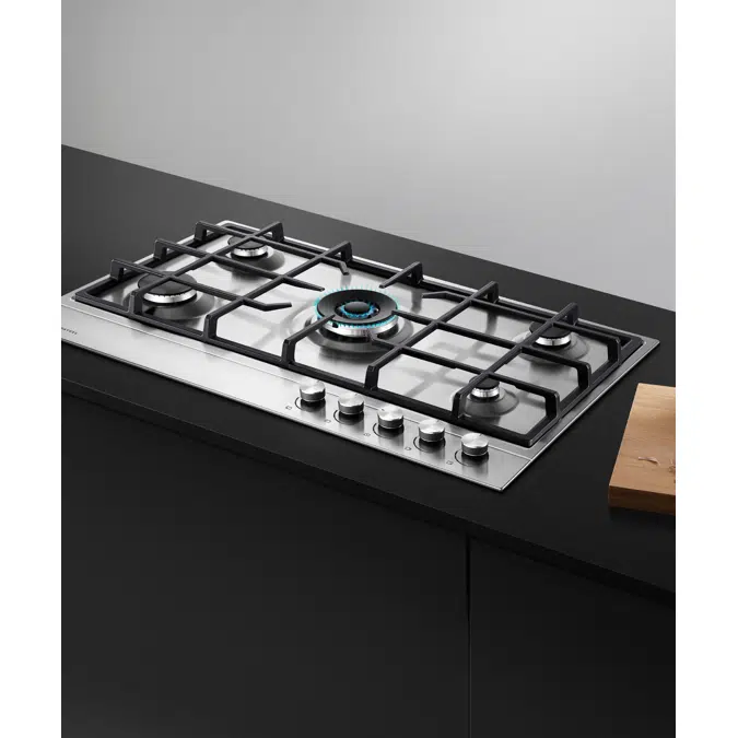 90cm Series 7 5 Burner Gas Cooktop, LPG