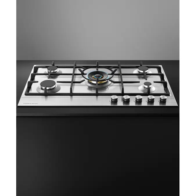 90cm Series 7 5 Burner Gas Cooktop, LPG