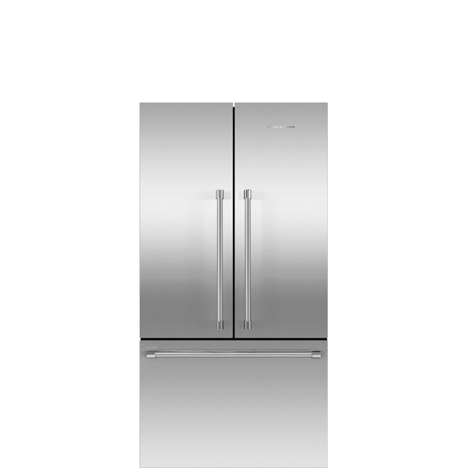 Freestanding French Door Refrigerator Freezer, 36", 20.1 cu ft, Ice