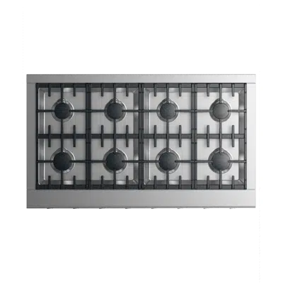 Image pour 48" Series 9 8 Burner Gas Rangetop, Natural Gas-CPV2-488N_N