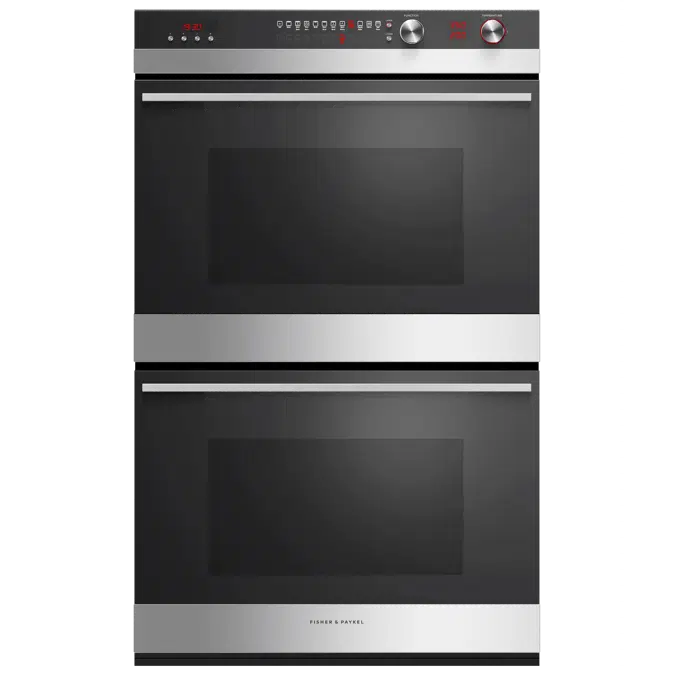 30" Series 9 Contemporary Self-Cleaning Double Oven-OB30DDEPX3_N