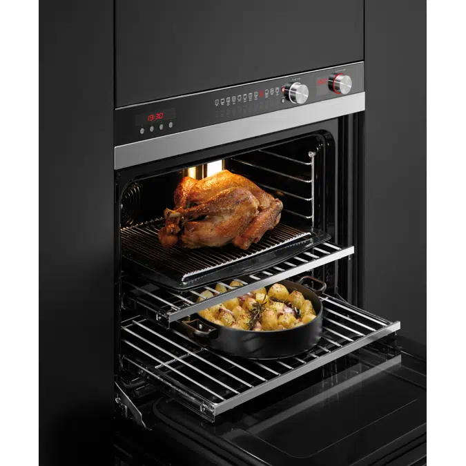 30" Series 9 Contemporary Self-Cleaning Double Oven