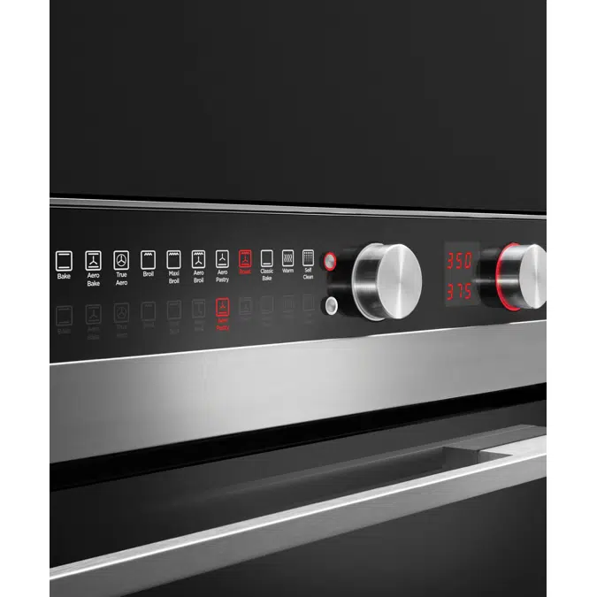 30" Series 9 Contemporary Self-Cleaning Double Oven