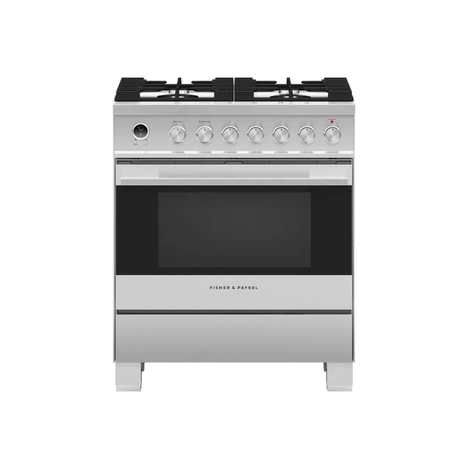Dual Fuel Range 30", Self-cleaning-OR30SDG6X1