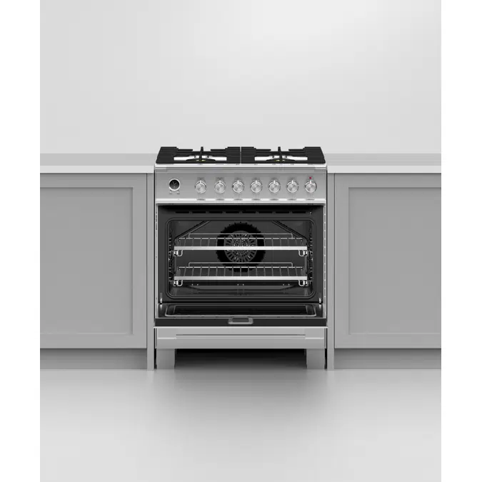 30" Series 9 Classic 4 Burner Dual Fuel Self-Cleaning Range