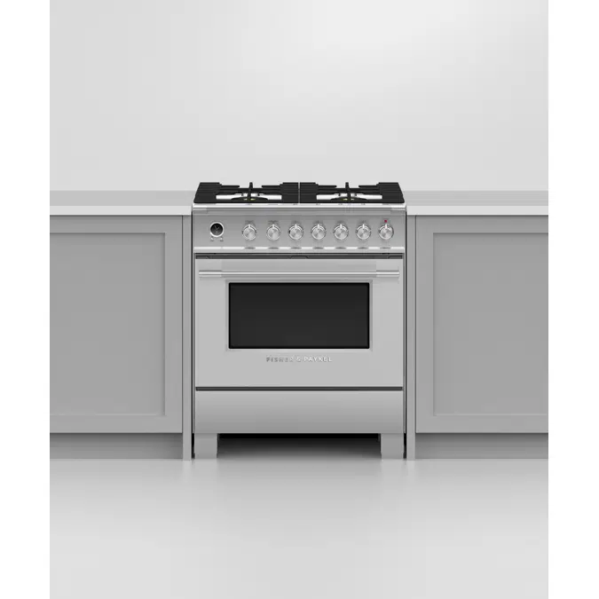 30" Series 9 Classic 4 Burner Dual Fuel Self-Cleaning Range