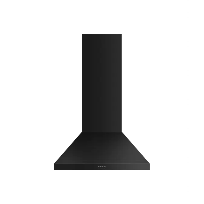 Wall Range Hood, 30", Pyramid Chimney - HC30PCB1