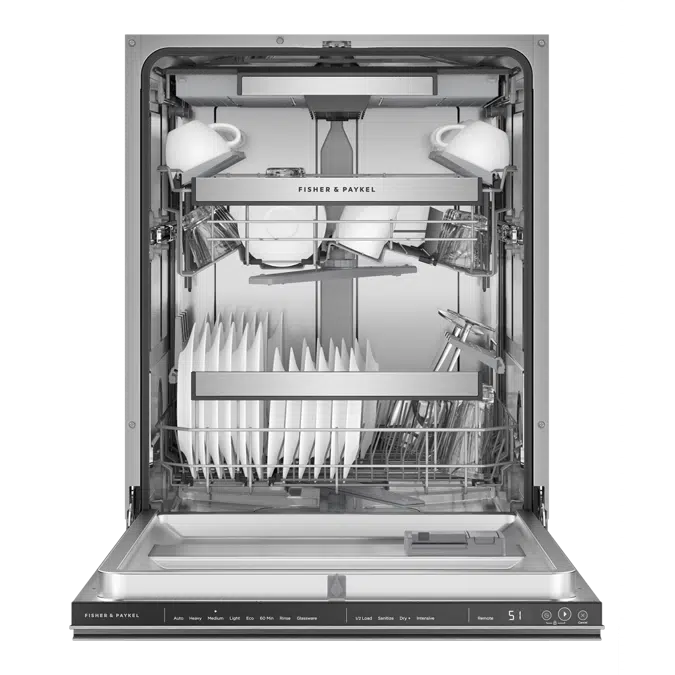 Series 9, Contemporary Tall Built-in Dishwasher-DW24UNT4X2