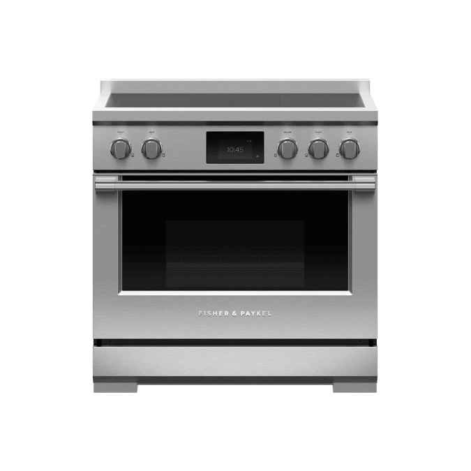 Induction Range, 36", 5 Zones with SmartZone, Self-cleaning
