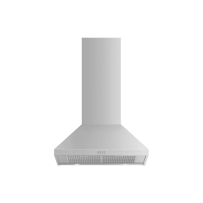 Wall Range Hood, 30", Pyramid Chimney - HC30PCX1