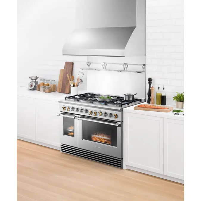 48" Series 9 Professional 8 Burner Dual Fuel Range, LPG