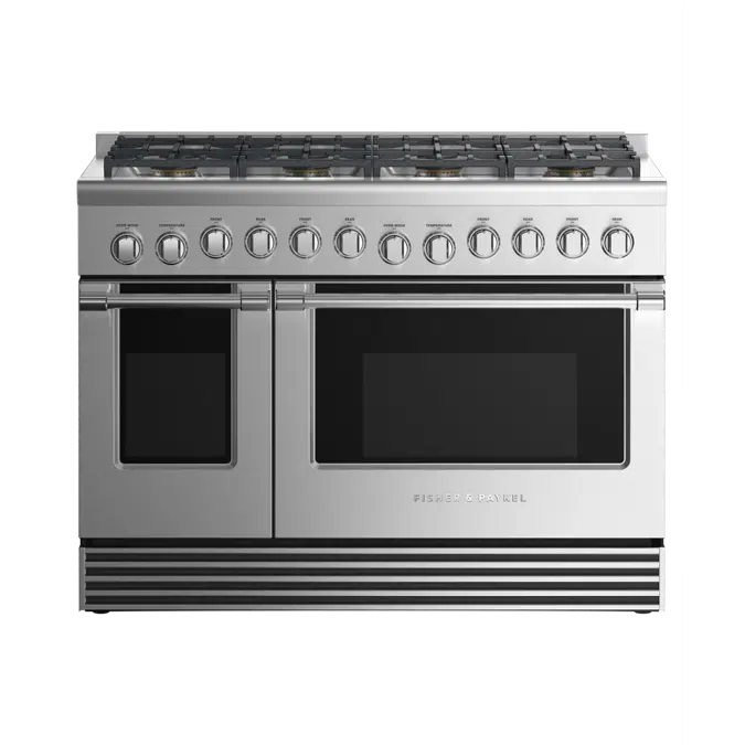 48" Series 9 Professional 8 Burner Dual Fuel Range, LPG