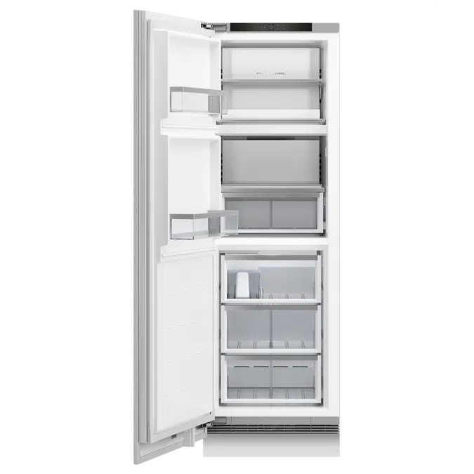 24" Series 9 Integrated Triple Zone Freezer, Ice