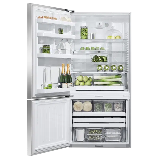 BIM objects Free download! Freestanding Refrigerator Freezer, 79cm