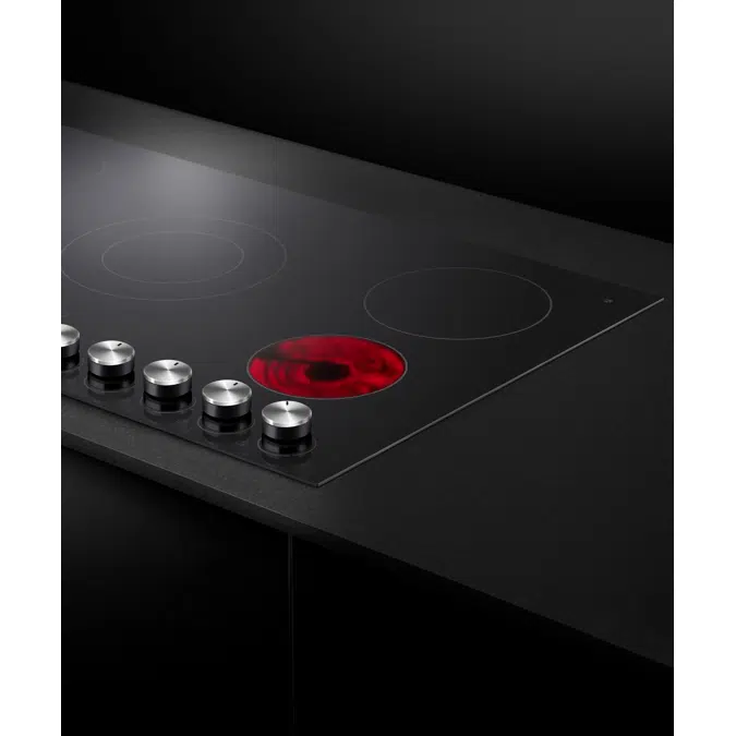 90cm Series 5 5 Element Electric Cooktop