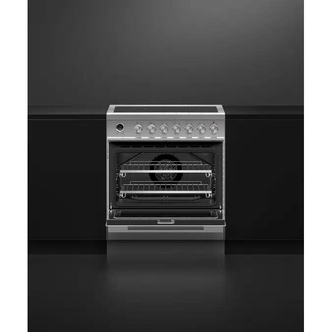 30" Series 9 Contemporary 4 Zone Induction Range