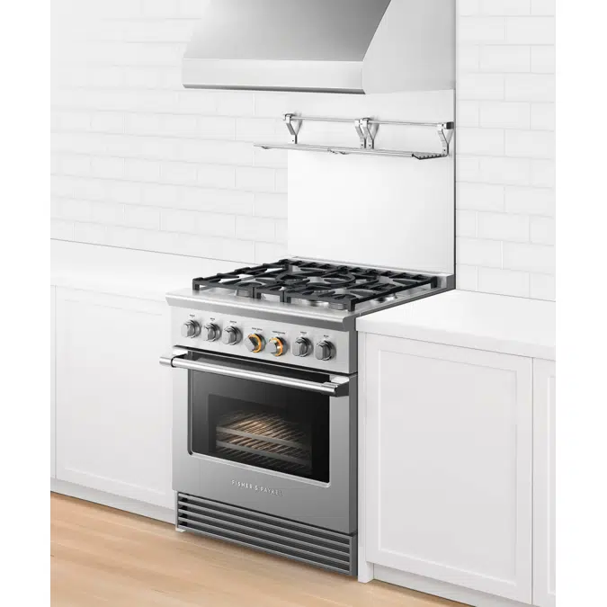 30" Series 9 Professional 5 Burner Dual Fuel Range, Natural Gas