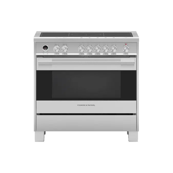 Induction Range, 36", 5 Zones with SmartZone, Self-cleaning-OR36SDI6X1