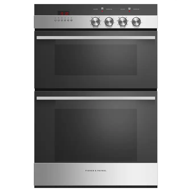 BIM objects Free download! Double Oven, 60cm, 7 Function