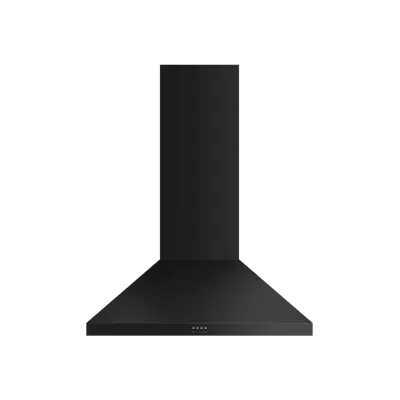 Image for Wall Range Hood, 36", Pyramid Chimney - HC36PCB1