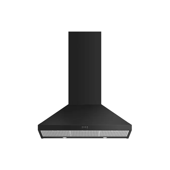 Wall Range Hood, 36", Pyramid Chimney - HC36PCB1