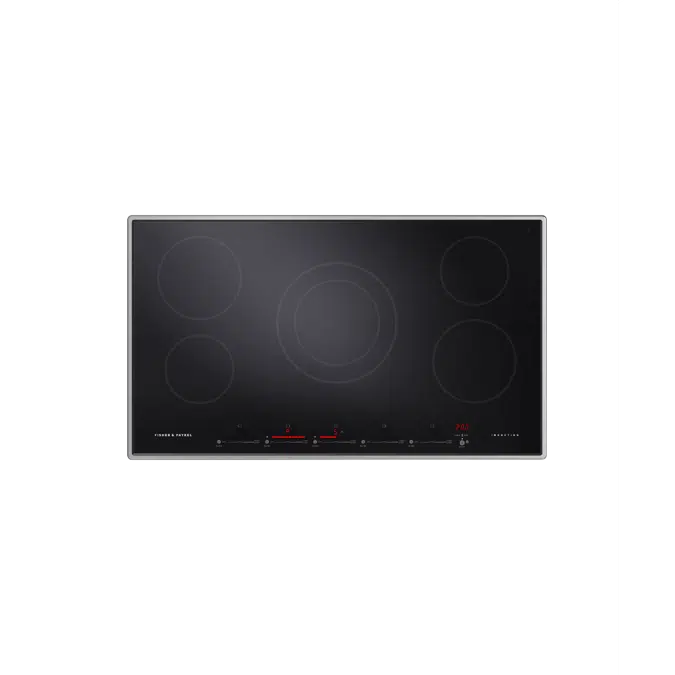 BIM objects Free download! 36" Series 9 5 Zone Induction Cooktop