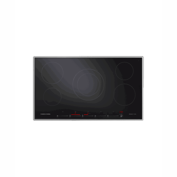BIM objects Free download! Induction Cooktop, 36", 5 Zones BIMobject