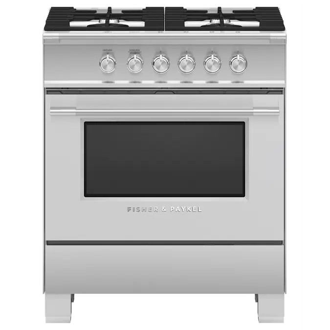 30" Series 7 Classic 4 Burner Gas Range