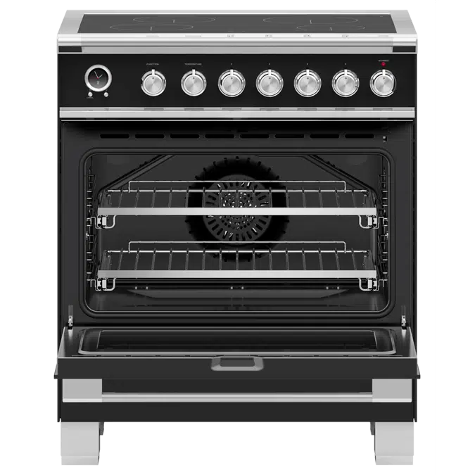 30" Series 9 Classic 4 Zone Induction Self-Cleaning Range