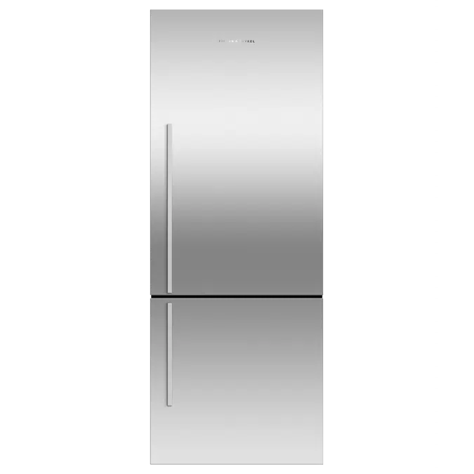Freestanding Refrigerator Freezer, 63.5cm, 380L