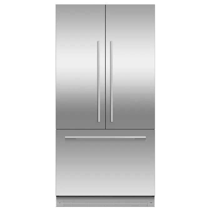 Integrated french door fridge shop freezer