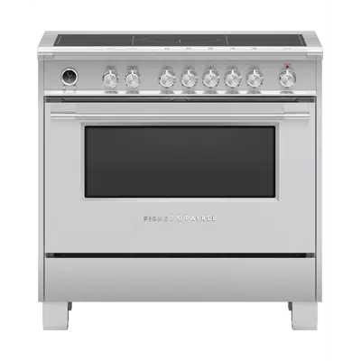 imagem para 36" Series 9 Classic 5 Zone Induction Self-Cleaning Range, 2 SmartZones
