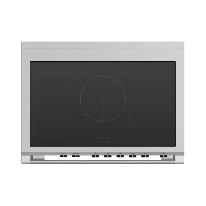 36" Series 9 Classic 5 Zone Induction Self-Cleaning Range, 2 SmartZones