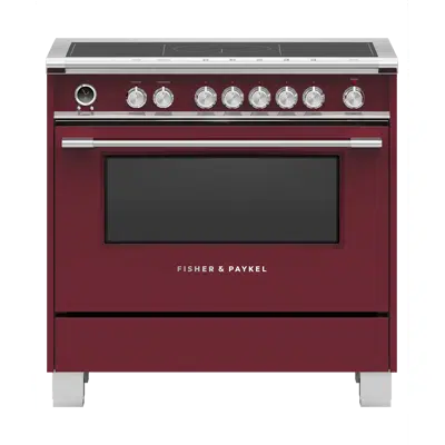 imagem para 36" Series 9 Classic 5 Zone Induction Self-Cleaning Range, 2 SmartZones