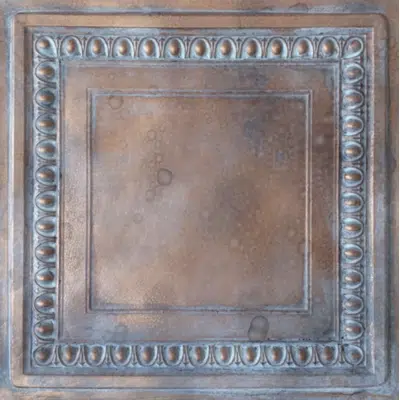 obraz dla Cambridge - Faux Tin Ceiling Tile - #DCT 06