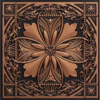 obraz dla Helena - Faux Tin Ceiling Tile - #337