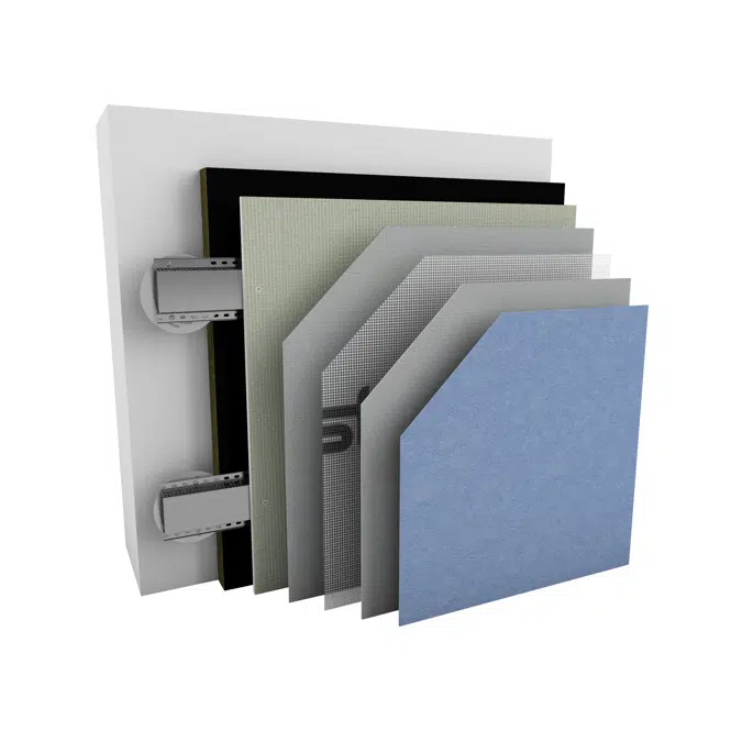 BIM objects - Free download! StoVentec R, Ventilated façade system with ...