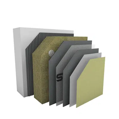 StoTherm Mineral, External wall insulation system with mineral wool and mineral render surface图像