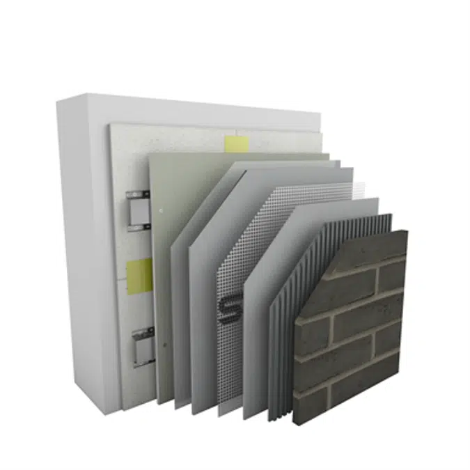 Objetos BIM - ¡Descarga gratis! StoVentec C, Ventilated façade system ...