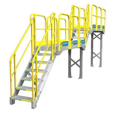 Image for Industrial Catwalk Stair Configuration