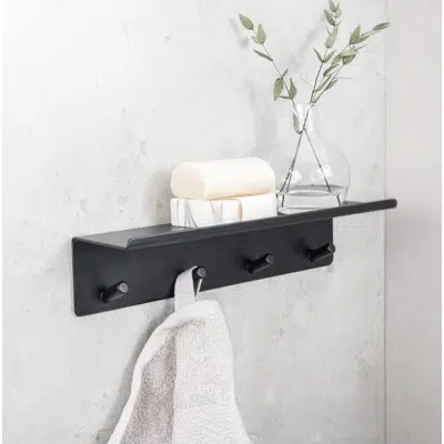 Image for Base - Hook rail with shelf