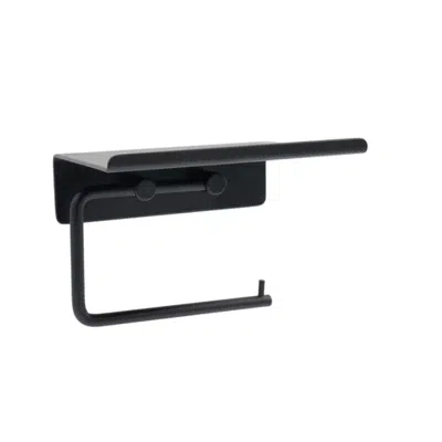 imagen para Base - Toilet paper holder with shelf