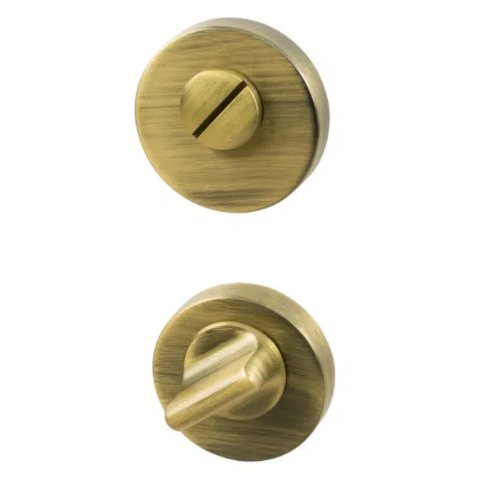 Door handle Helix 200 Stripe - Antique bronze, Door handles