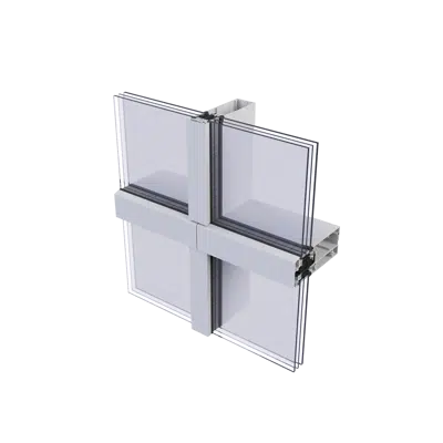 Image for P76E Unitized facade system